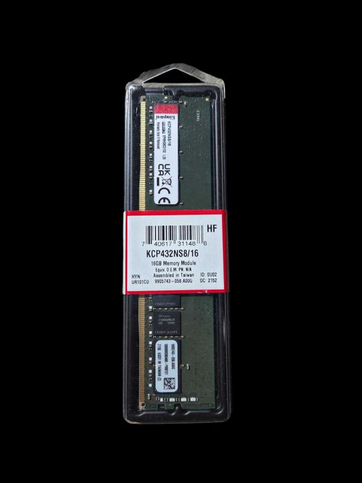 16GB DDR4 3200MT/s Non-ECC Unbuffered DIMM RAM