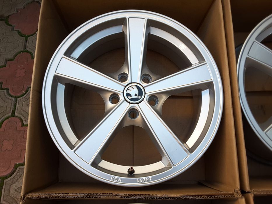jante aliaj 17; 5x112;  Skoda Kodiaq, Karoq, Superb, Octavia Scout