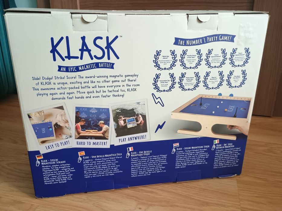 Klask - магнитна игра