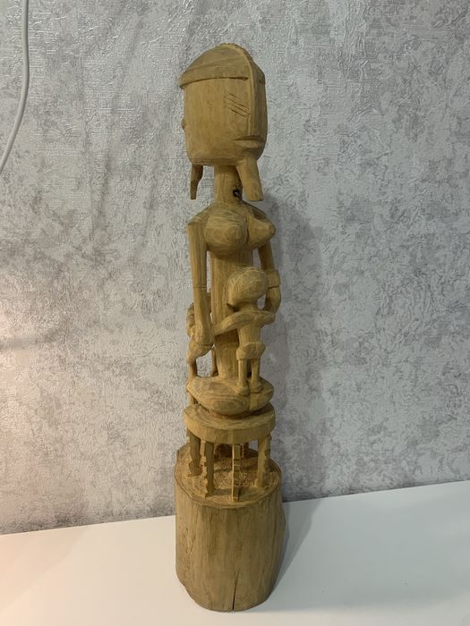 Деревяные маски и статуэтки