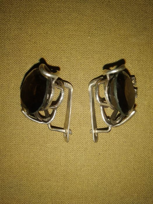 Серги серебро 925 проба СССР