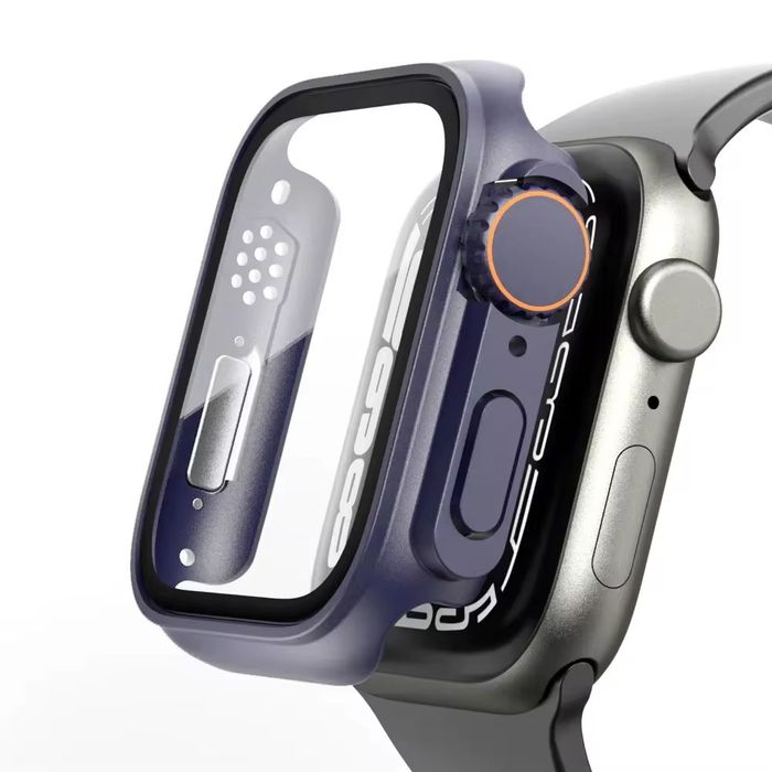 Протектор + Кейс за Apple Watch/iWatch 5, 6, 7, 8 SE към Ultra 44,45мм