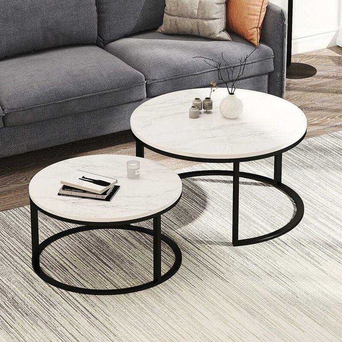 Журнальный столик, круглый журнальный столик для гостиной, журнальный