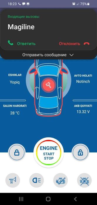 Magiline M3 gsm modullari Tracker 2 va Onix avtomobillari uchun.