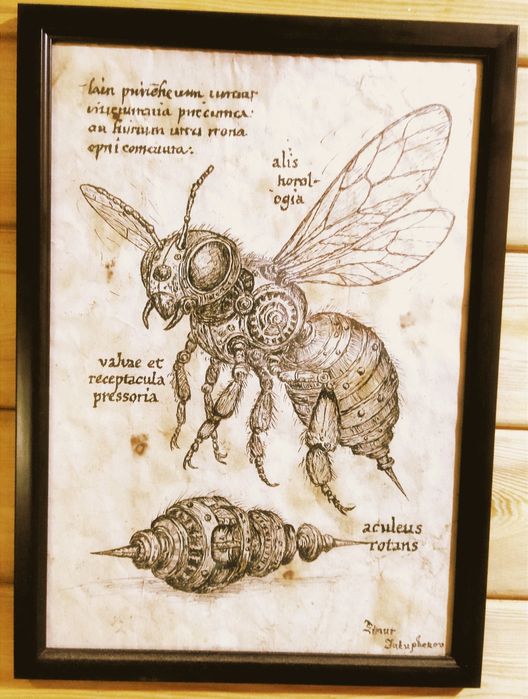 Авторские ретро-картины