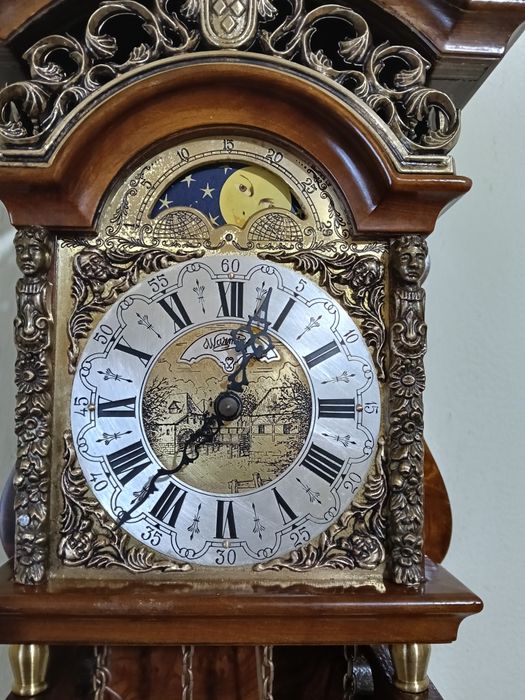 Ceas de perete cu pendul model olandez