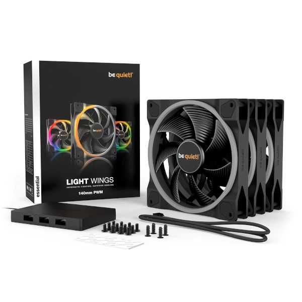 Be Quiet! Light Wings 140mm PWM Чисто нови!