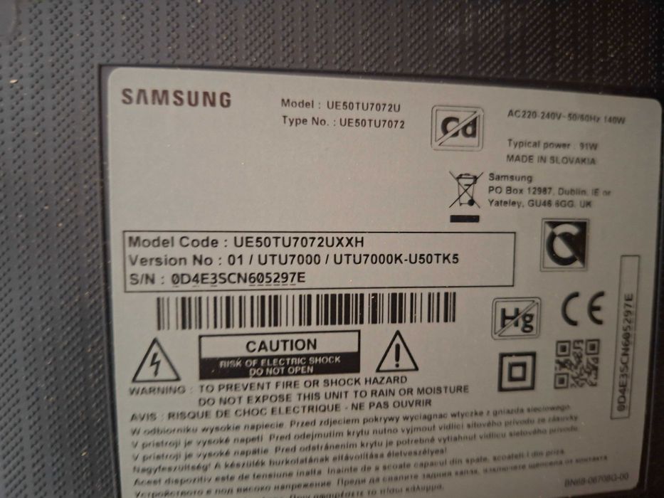 Tv Samsung 50 inch