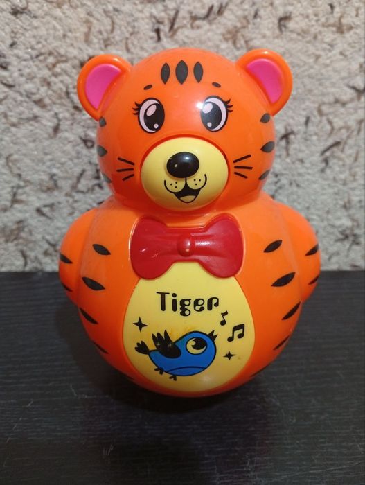 Неваляшка -Детская игрушка Тигр