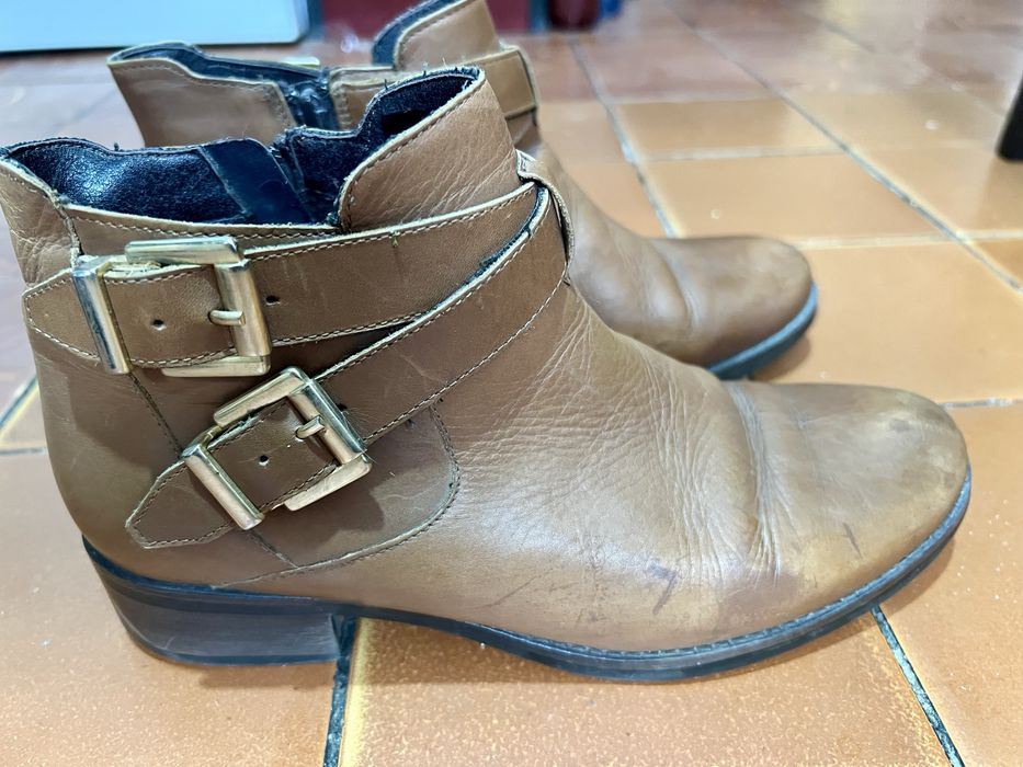 Ghete din piele naturală – mărimea 38