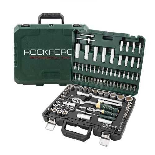 Гедоре 108 части 1/2“ и 1/4“ със специални вложки RockForce XI-ON