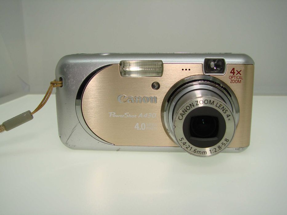 Canon PowerShot A430 - Златен, Винтидж, Работи Отлично