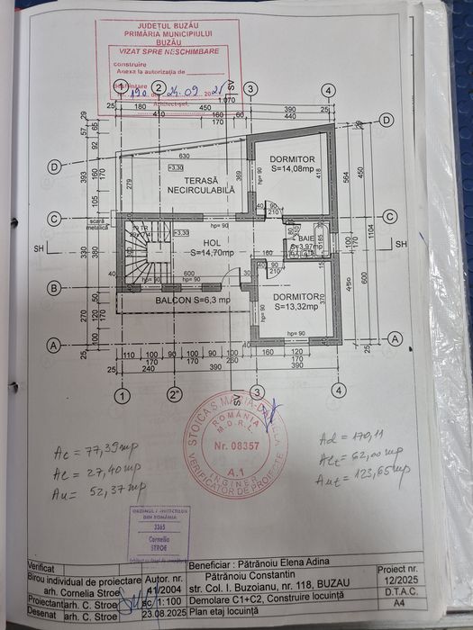 Oportunitate investiție – Casă la roșu, pretabilă Clinică Medicală / Farmacie / Sediu Birouri ]