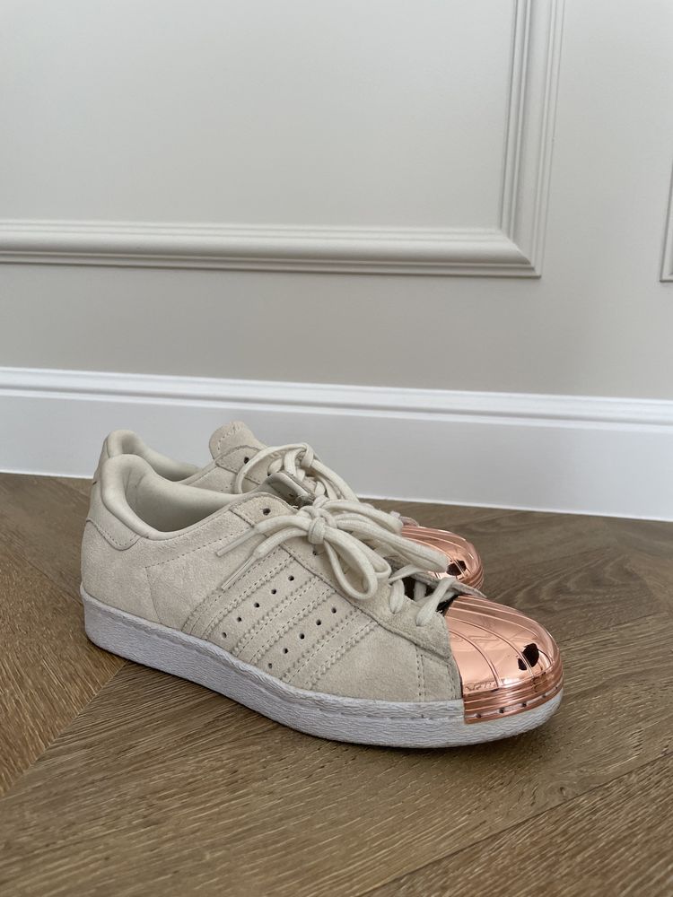 Adidas Superstar 80s Rose Metal Toe Dama marime 36 2 3 UK4