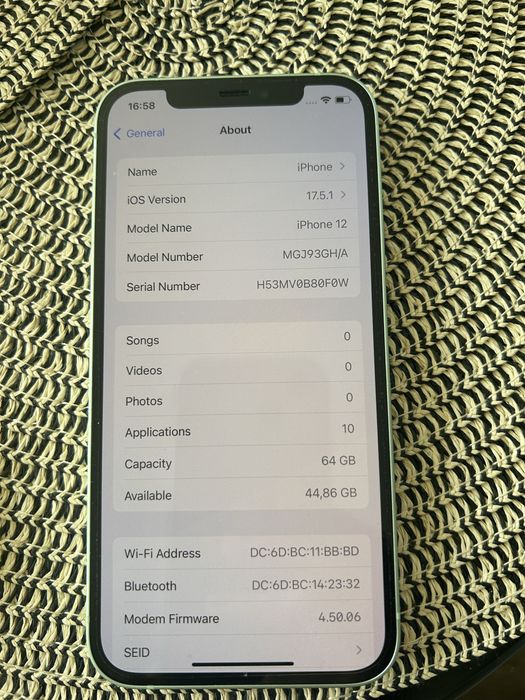 Iphone 12 зелен