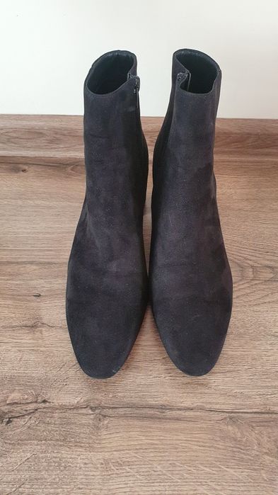 Botine, piele, Mango, aproape noi, marime 39