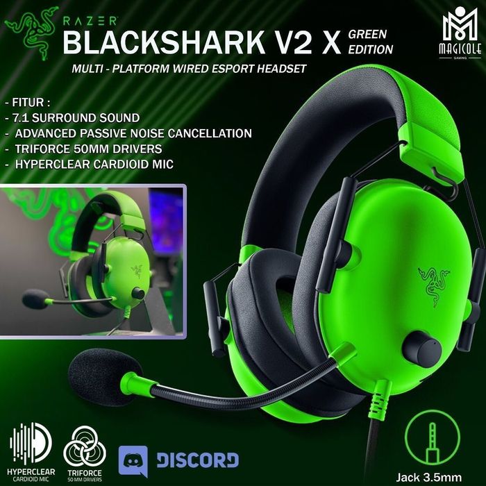 Razer Blackshark v2 x Оригинал Проводные Игровые Наушники