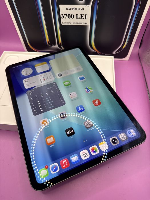Ipad pro 11 m4 256gb / factura •Matei Amanet Crangasi•