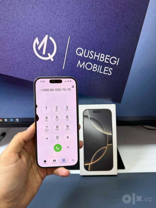 iPhone 16 Pro 128GB - titan * sim+eSim * Karobka dok bor