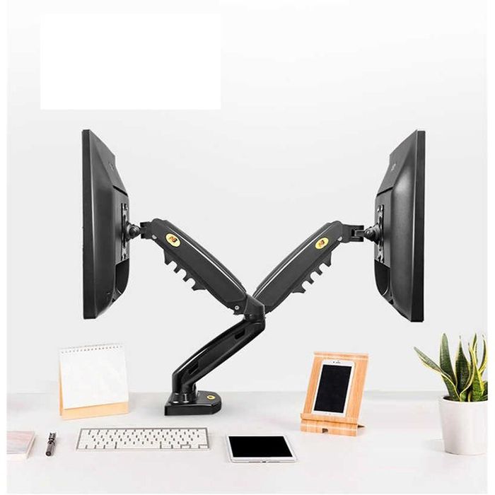 Скидка! Кронштейн для монитора , NB H-180двойной 17- 27дюймов,до 9 кг