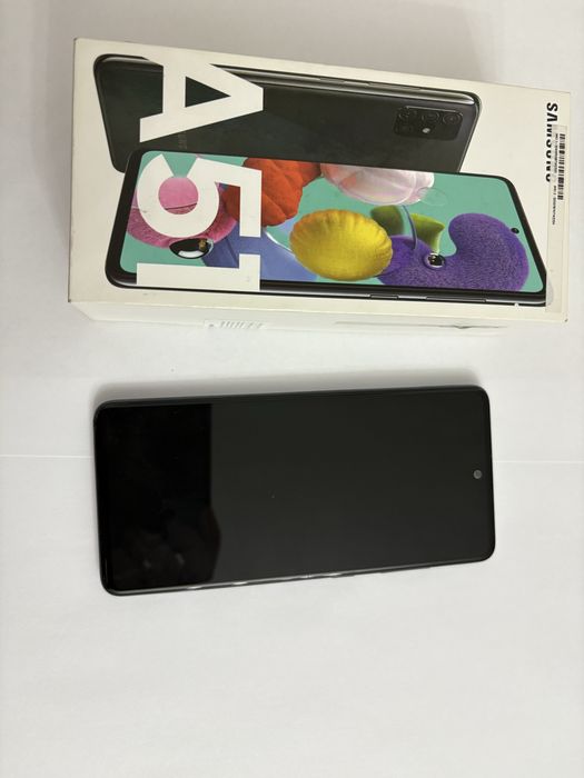 Продам Samsung Galaxy A51, 64 ГБ, тёмно-синий