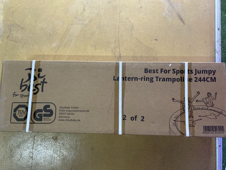 Trambulina cu aria de 2 metri jumate