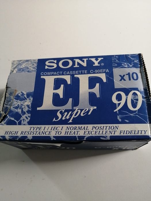 Casete Sony ,10bc sigilate