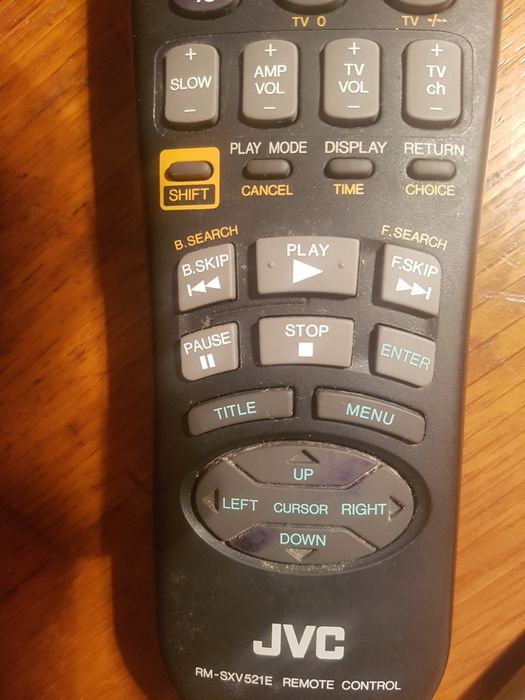 JVC pentru  dvd, tv, video