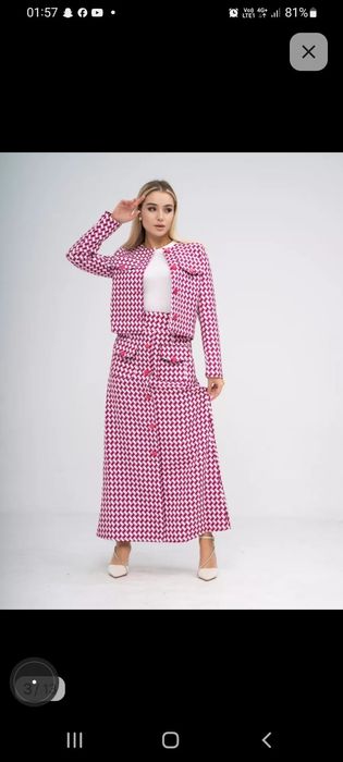 Кастюм элегантный дизайн