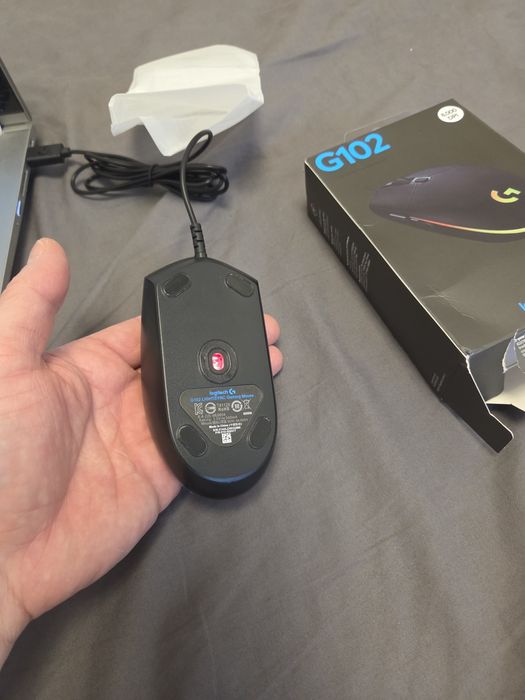 Mouse gaming logitech G102 iluminare rgb