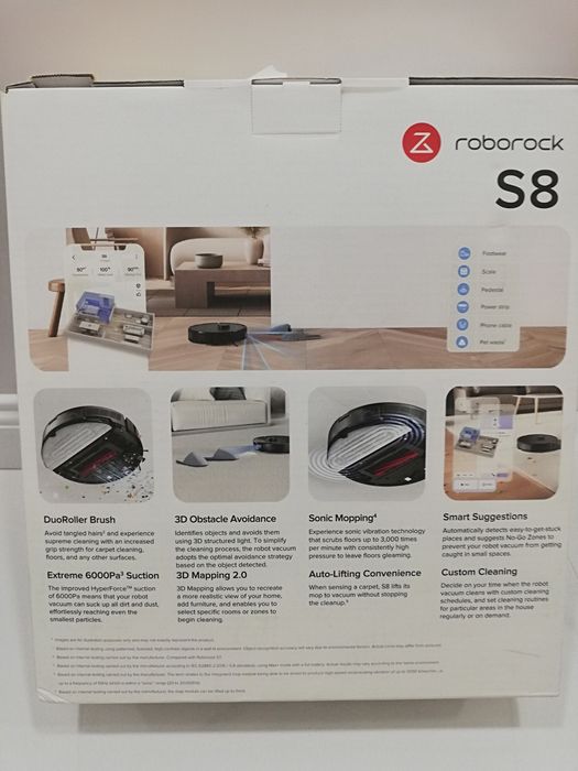 Прахосмукачка робот Roborock S8