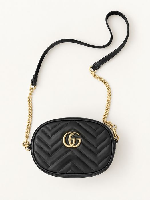 Черна чанта Gucci