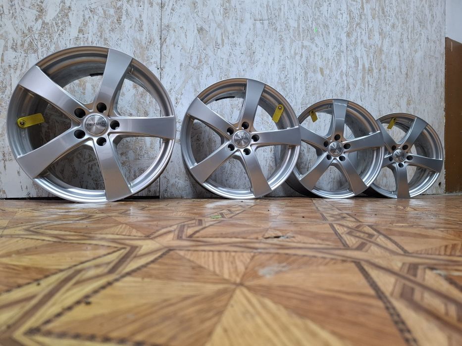 Set jante te aliaj 5x112 r18  Dezent 8jx18 et 35