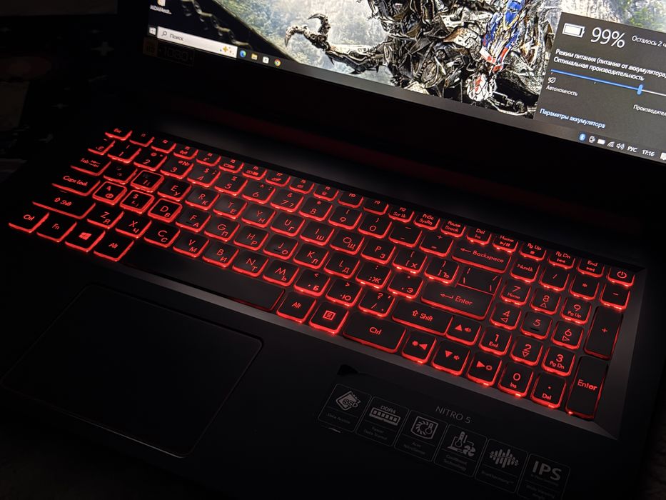 Мощный игровой ноутбук Acer Nitro 5