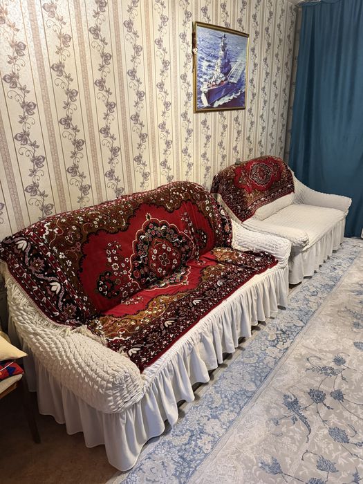 Диван + кресла (3 в 1, раскладные)