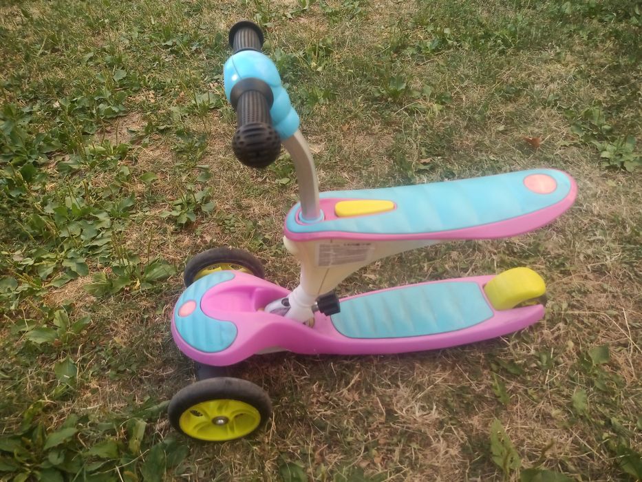 Byox Тротинетка Elfin розова 2 в 1