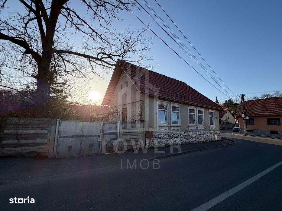 Casa cu teren de vânzare în Ocna Sibiului – zona Vis-a-Vis de Ștrand