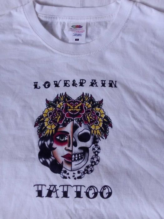 Love & Pain Tattoo тениска малък размер