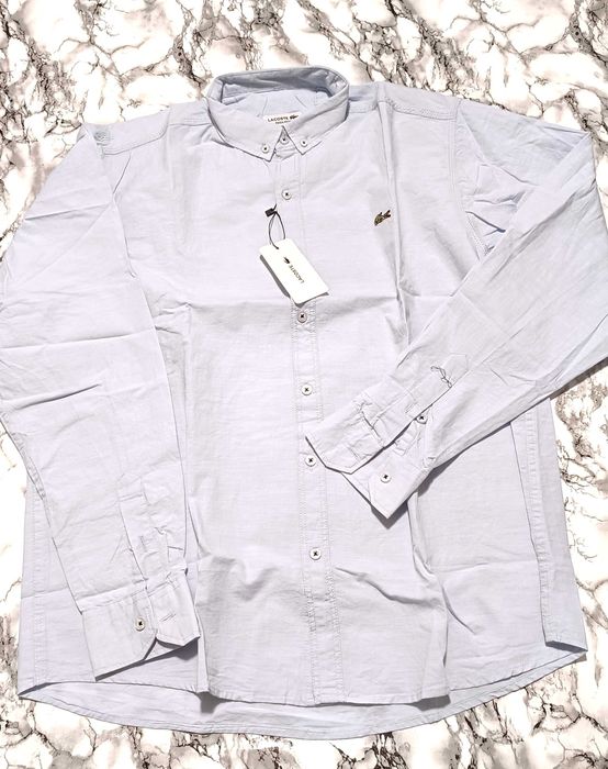 cămașă cu manecă lungă Lacoste 4 culori  si Tommy grena