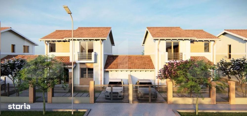 Duplex modern, 5 camere, garaj, terasa, Bistrita