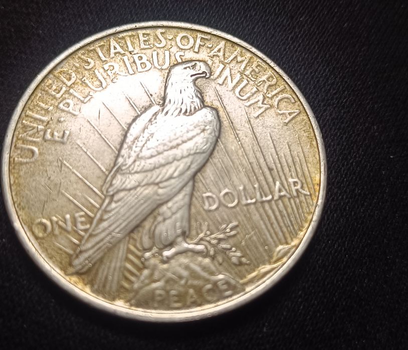 O veche monedă Argint