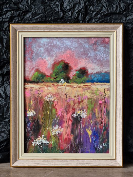 Въглени и пастели, картини оригинали - 1, НОВИ!