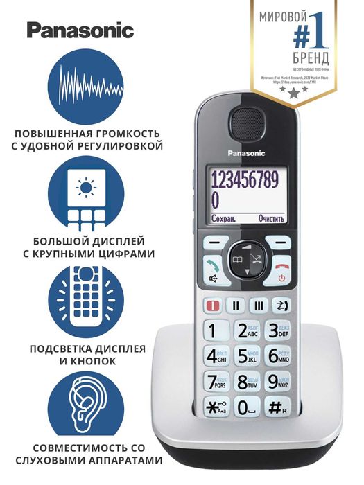 Радиотелефон Panasonic kx-tge510