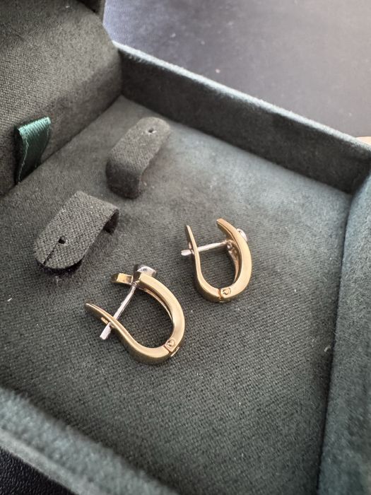 Серьги с бриллиантами 585