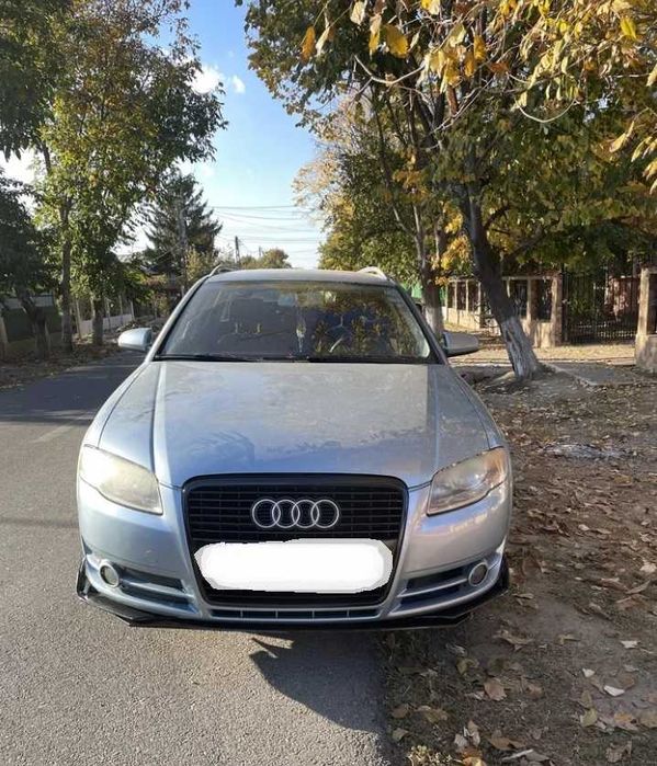 Lip prelungire ornament pentru bara fata adaptabil pe Audi A4 b7
