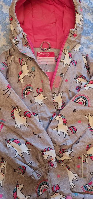 Тёплый костюм на девочку 110 см