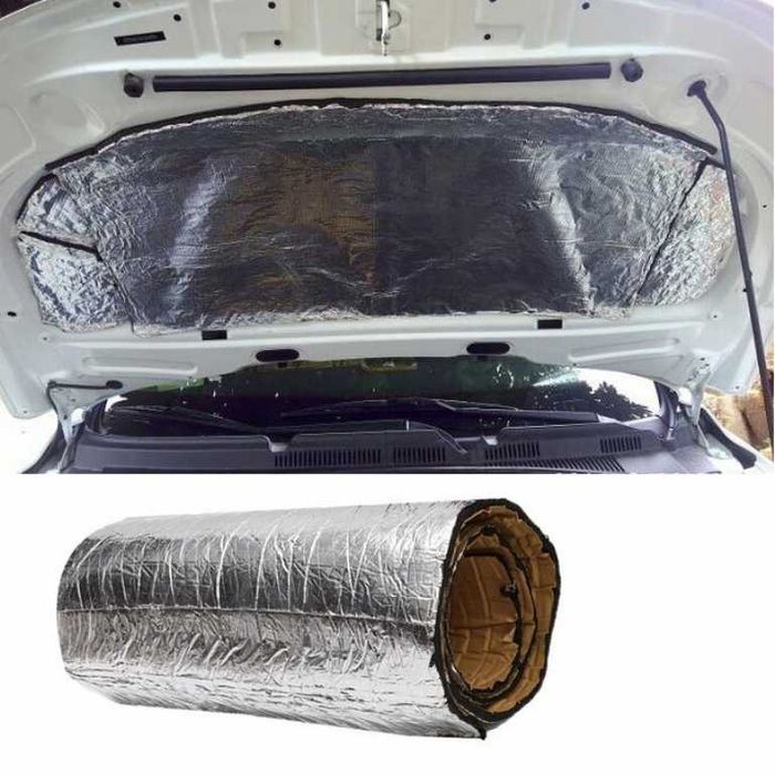 Шумоизолация за кола/Самозалепващо фолио - 120x100x6mm.