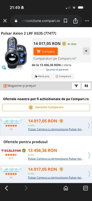 Pulsar axion 2 XG35 lrf