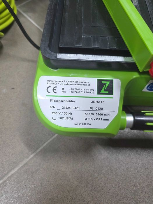 Mașină de tăiat plăci gresie faianță beton ZI-FS115