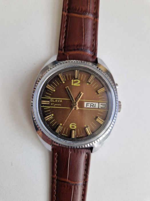 SLAVA automatic, 27 jewels, made in USSR, ТОП!